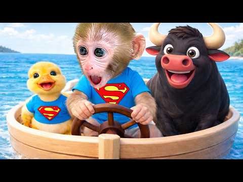 Macaco Bon Bon leva seu amiguinho fofo a uma loja de brinquedos colorida | BONBON BRAZIL