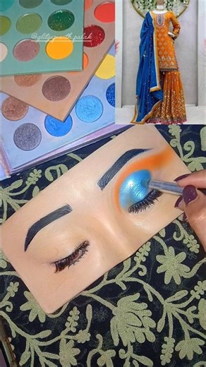 Watch YouTube video for step by step tutorial 🤗..[#eyemakeup #makeup #makeupartist #eyeshadow]