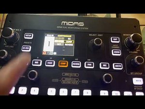 Midas DP48 Setup with Midas M32