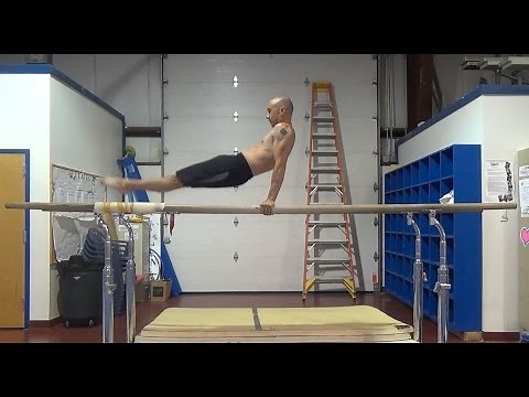 HOW TO LEARN TO DO BASIC SWINGS ON PARALLEL BARS TUTORIAL - Gymnastics Tutorials (how to swing)