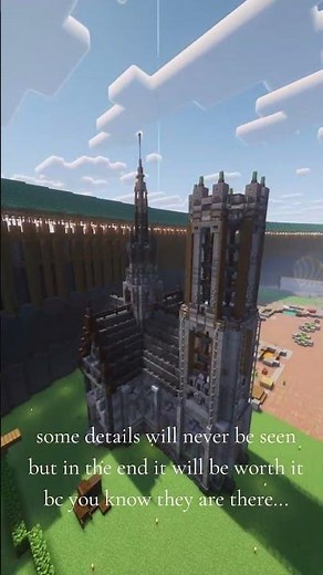 Building a blacksmith in Minecraft #minecraft #minecraftbuilding