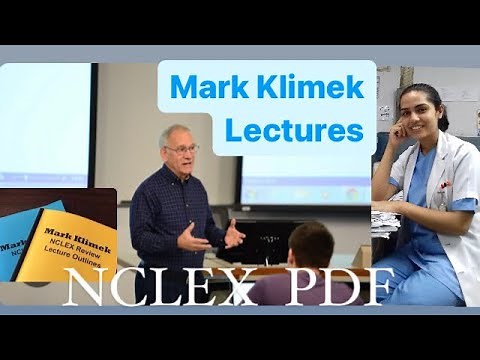 Mark Klimek Lectures PDF#nclex #nclexpreparation #markklimek