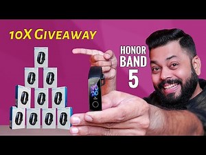 Honor Band 5 Unboxing & First Impressions + 10X Giveaway ⚡⚡⚡
