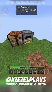 ALL TOOLS ARE MADE in MINECRAFT! - Star Technology Modpack