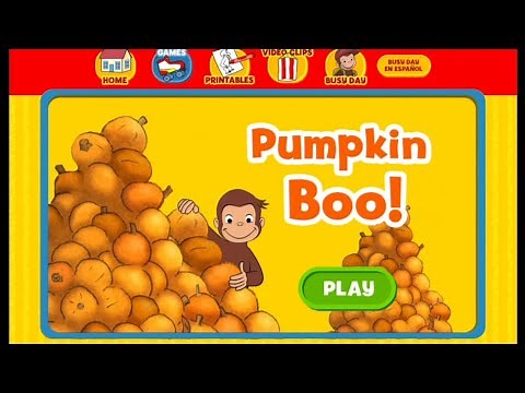 Curious George Pumpkin Boo - PBS Kids - Game Review