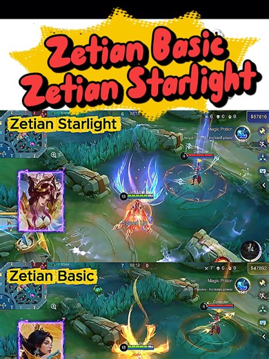 Zetian Basic or Zetian Starlight #mlbbstarlight #MLBB #mobilelegendsbangbang #Mobilelegends
