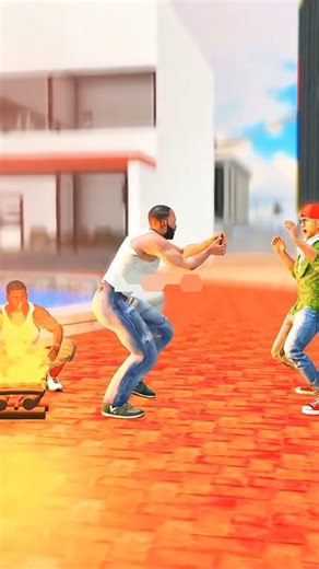 🤣Funny Franklin Dance PRank #gta #shorts#viral