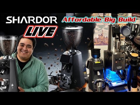 LIVE: Shardor 64MM Flat Burr Upgrade + Gaggia Espresso Talk | Faith And Coffee Bean