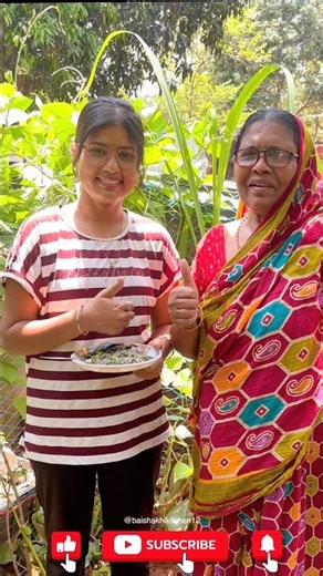 Ghora Ghori Saga 😍🌿 | Odia Traditional Food #shorts