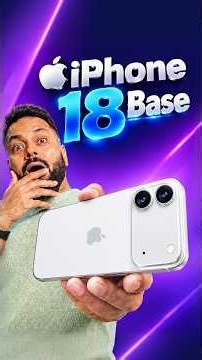 iPhone 18 First Look 🔥 Base Model is HERE! OMG! 😱📱