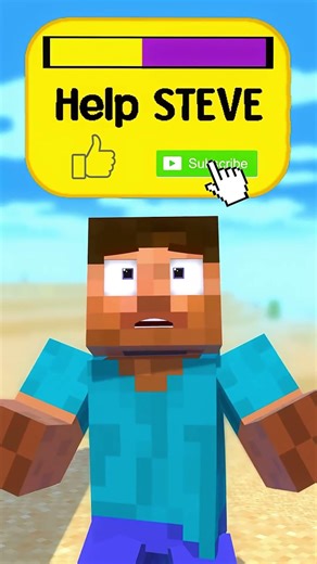 Help Steve Save a Village from Zombie Raid #minecraftanimation #minecraft