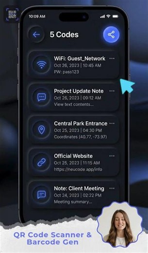 Scan Multiple QR Codes at Once! ⚡ | QR Code Utility | QR Code Scanner & Barcode Gen.