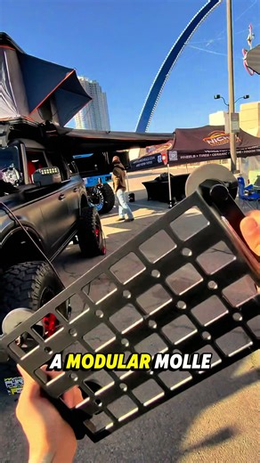 Check out this new product from @broaddict_official Use code “Ninjaed” for 5% OFF This will be great for camping. Being able to hang all our cooking utensils and spices on the rack while I use my BroAddit tailgate table for my portable stove. #Overland #Camping #Bronco #MollePanel #FordBronco