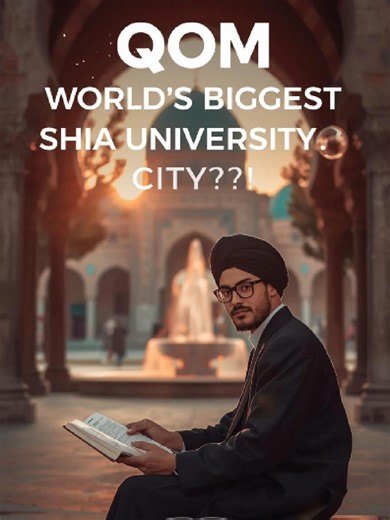 QOM – WORLD'S BIGGEST SHIA UNIVERSITY CITY?! POV: Qom, the spiritual and academic centre of Shia Islam in Iran - home to the world's largest seminary (Hawza). Sight X translates real Persian instantly to English #sightx #smartglasses #persian #shiatiktok #qom