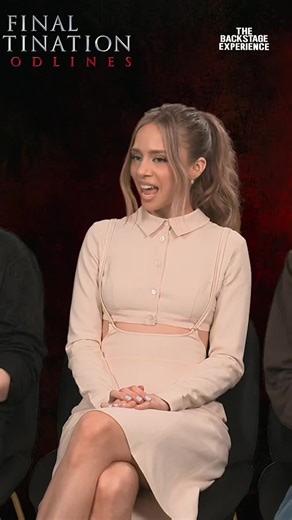 Anna Lore talks Final Destination Bloodlines! #finaldestinationbloodlinesmovie #annalore #interview