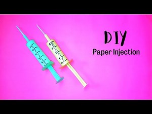 DIY Paper Injection | How to make a DIY Paper Injection