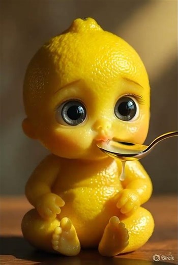 Feeding the Cutest Tiny Lemon Baby! 🍋😱 (Sour Reaction