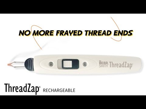 The Beadsmith Rechargeable ThreadZap – Craft Burner for Finishing Bead Weaving & Stringing Projects