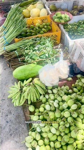 In Kalimantan, there are many vegetables that I don't usually find in Java 😍