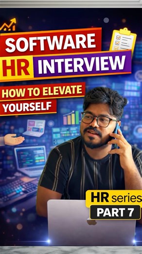 Software HR interview : How to elevate yourself😂 || HR series part-7 #shortsfeed #corporatelife