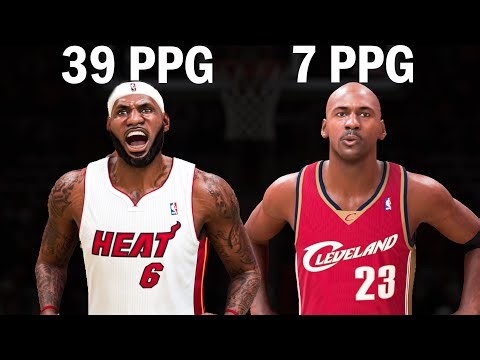 I Put Jordan in LeBron's 2003 Draft