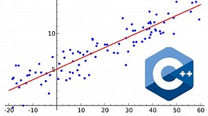 Linear regression from scratch in C++