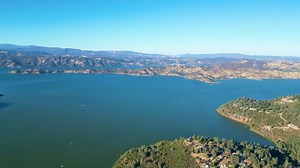 27K views · 277 reactions | From the slopes of our majestic Mt. Konocti, to the sprawling waters of Clear Lake, and rolling gold California hills, there’s nothing quite like an epic birds-eye view of Lake County, California! Come discover our North of Ordinary nature’s playground, some of the best bass fishing in the U.S., and award-winning wine country. Plan your fall visit today https://lakecounty.com Drone photography by Jeff Keller | Visit Lake County, California | Facebook