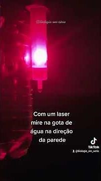 Microscópio caseiro #microscopia #experiência #biologia #biologia_em_serie