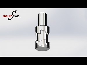 How to design a Cam with Wrap Feature in SolidWorks - Tutorial - SolidCad