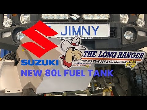 SUZUKI JIMNY 80L LONG RANGER FUEL TANK INSTALLED😎