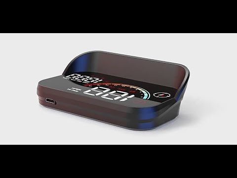 PandoraKart’s M22 GPS HUD For All Cars Head Up Display Universal Digital GPS Speedometer