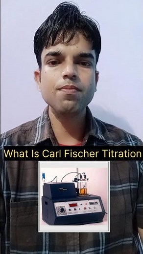 What Is Karl Fischer Titration || Karl Fischer Titration ||