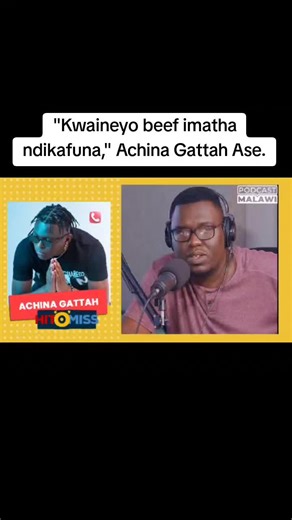 "Kwaineyo beef imatha ndikafuna. People should just stay out of my way...