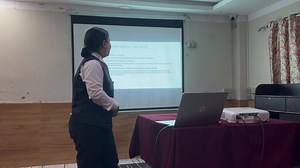 internship report presentation and viva of 6 and 7 semesters is going on | UN College & Navodaya 2