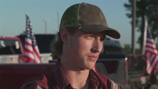 An Oklahoma high school student was told to remove an American flag flying from the back of his truck. The school says district policy bans all flags from being flown from vehicles, but supporters have rallied around the student and want to see the policy changed for the American flag. #Oklahoma #education #flag | NewsNation