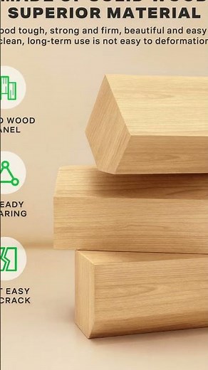 Solid Wood Dining Table | Modern Square Kitchen Furniture