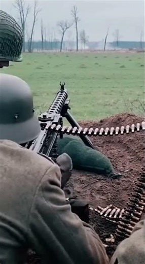 Footage of MG 42 #shorts #viral #mg42 #ww #guns