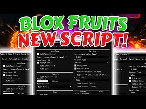HoHo Hub V2 | Blox Fruits | Script Hack Auto Farm-Auto Boss-Auto Raid And More!