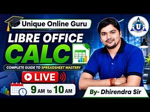📊 LibreOffice Calc | Complete Tutorial | Basic to Advanced | O Level | CCC | DCA | #01