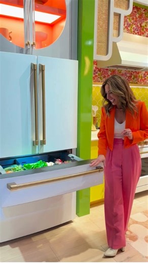 CAFÉ Appliances on Instagram: "Life isn't perfect but now that there's a Counter-Depth version of our our 4-Door French-Door Refrigerator with the Convertible Drawer and Dual-Dispense AutoFill Pitcher, life feels more complete 💖 #CafeAppliances #DistinctByDesign"