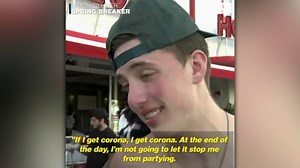 Spring breaker who partied despite coronavirus warnings apologizes