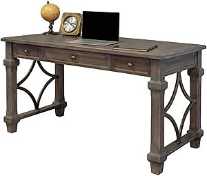 Martin Furniture Writing Desk, Weathered Dove