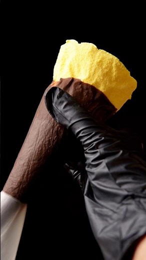Viral Cornetto Ice Cream Recipe #asmr #asmrsounds #youtubeshorts #trending #viral #icecream #mango