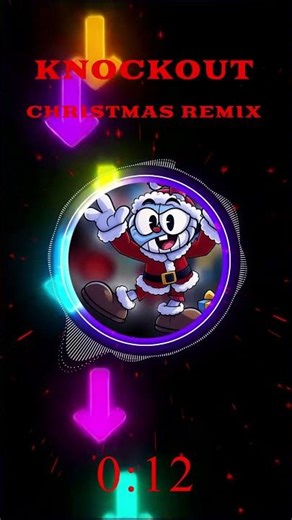 Knockout Christmas Remix – FNF Indie Cross Cuphead #cristmas #cover #music