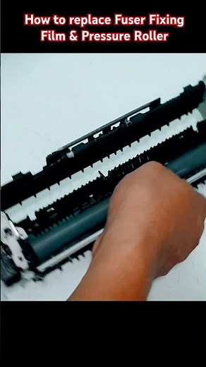How to replace Fuser Fixing Film and Pressure Roller HP Laserjet Pro MFP M227fdw #repairprinter