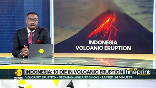 Indonesia: 10 Die In Volcanic Eruption