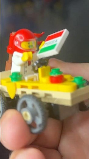 LEGO City 60458 Pizza Race Car Build