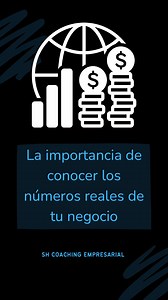 La importancia de conocer los números reales de tu negocio 👀 #dueñodenegocio #tipsdenegocio #negocios #emprendimiento #emprendedor #ganancias #finanzas #dinero | SH Coaching Empresarial