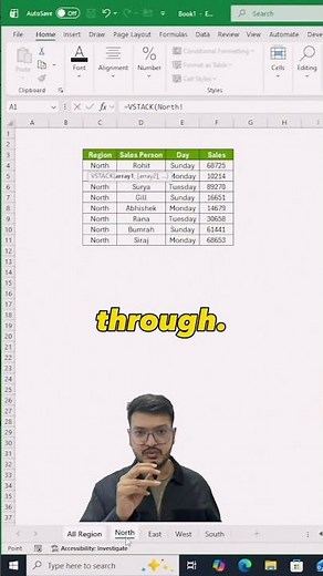 Get Data from Different Excel Tabs into 1 Tab in Excel!