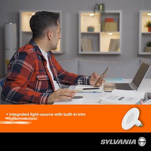 Discover the SYLVANIA 12W=65W LED 6” Recessed Lighting Integrated...